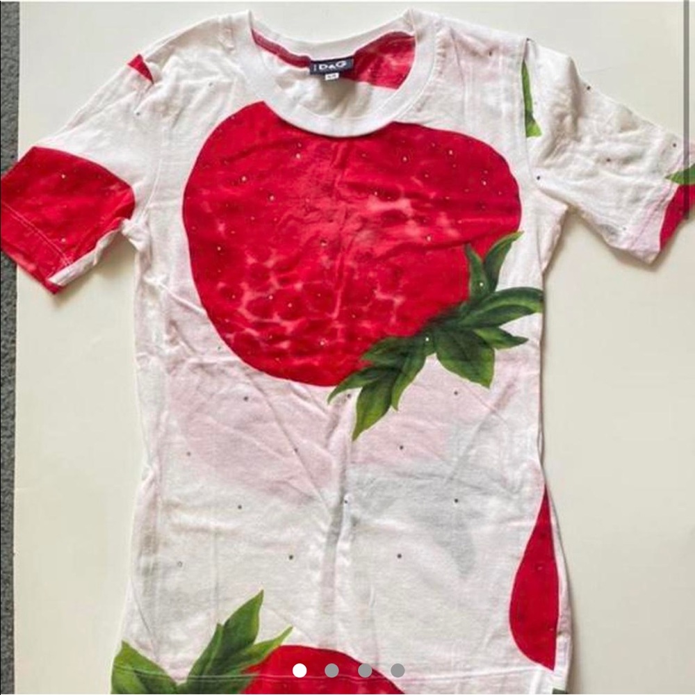 Dolce and Gabbana Strawberry Top